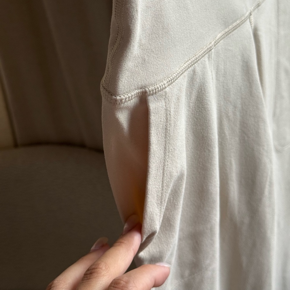 OFFLINE By Aerie Cream High-Waisted leggings | Small Petite - Picture 3 of 6